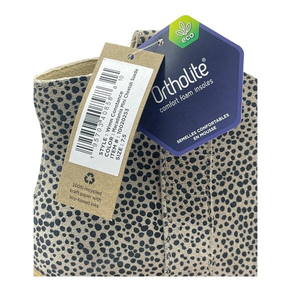 TOMS Constance Boots – Mini Cheetah Suede – Size 7.5 – OrthoLite – NWT - Picture 6 of 14